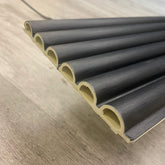Black Fluted Wall Panels